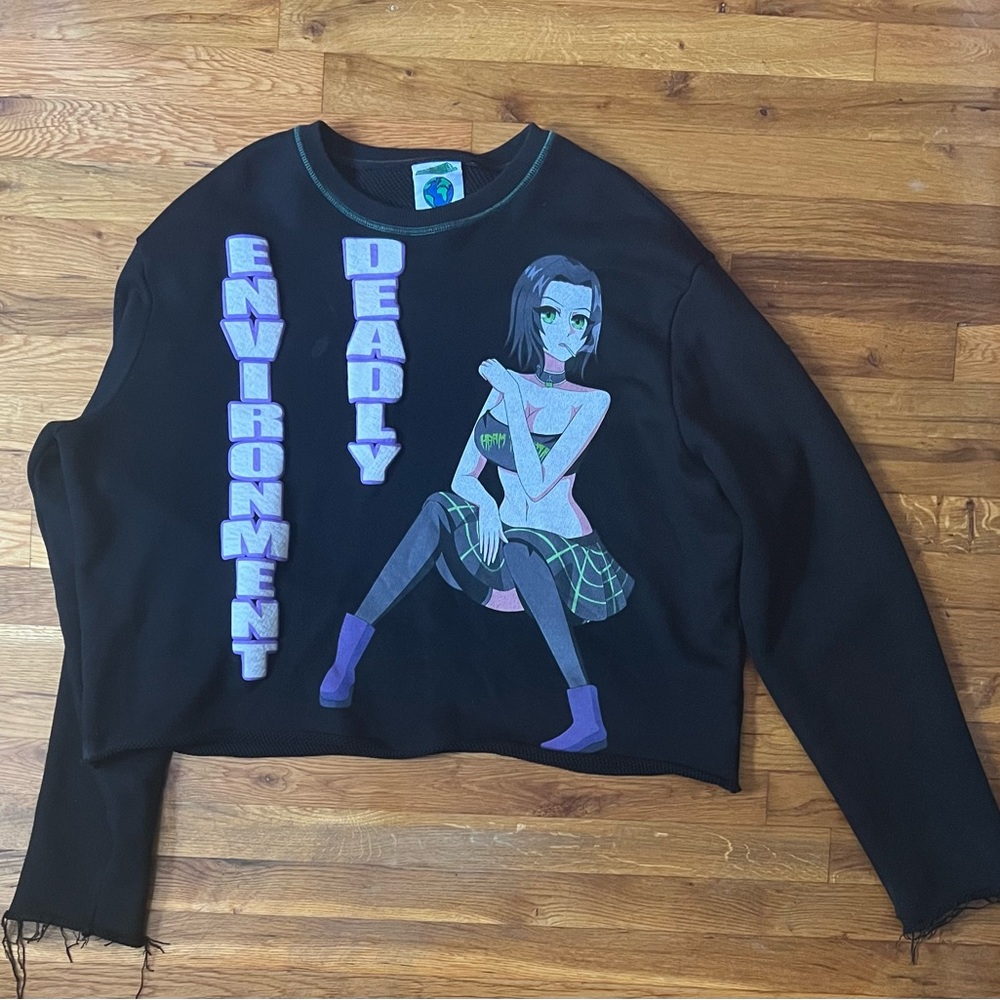 1 of 1 puff print crew neck